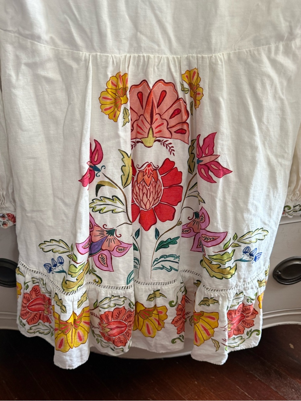 FARM Rio Floral Insects Mini Dress S - Picture 11 of 15